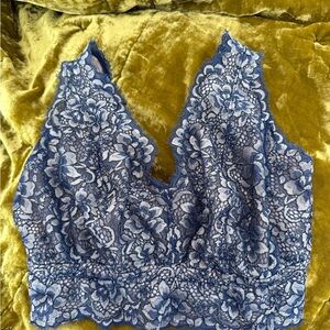 Cosabella Blue Lace Curvy Bralette